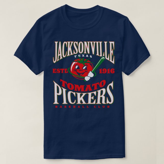 Camiseta Jacksonville Tomato Pickers (Diseño del anverso)