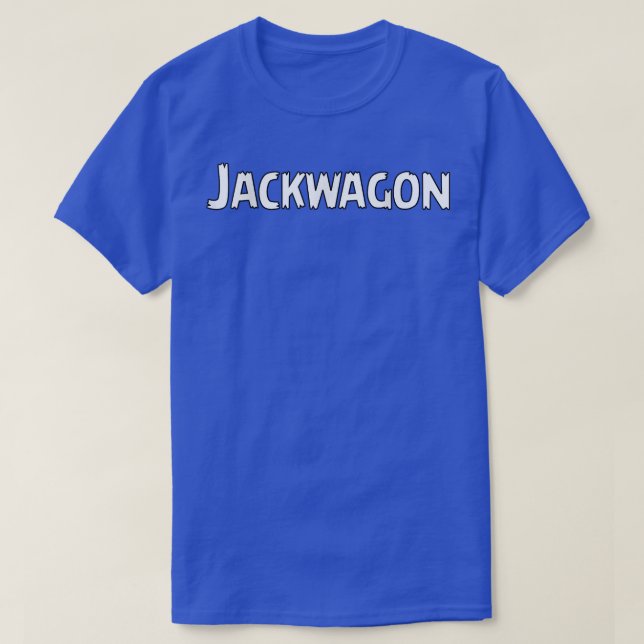Camiseta JackWagon Divertido Algodón  (Diseño del anverso)