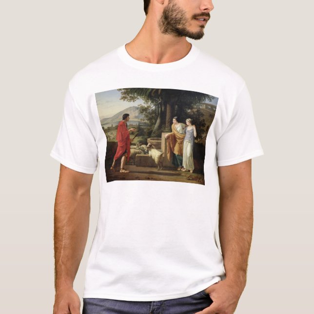 Camiseta Jacob con las hijas de Laban, 1787 (Anverso)