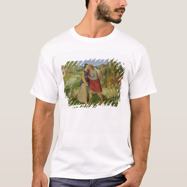 Camiseta Jacob encuentra a Raquel, 1827 (Anverso)