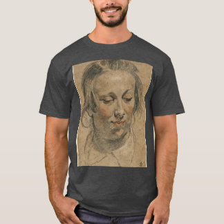 Camiseta Jacob Jordaens - Cabeza de una mujer