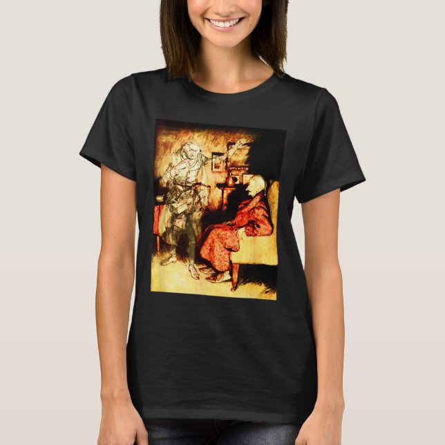 Camiseta Jacob Marley Ghost Scrooge Bah Humbug Christmas Ca (Anverso)