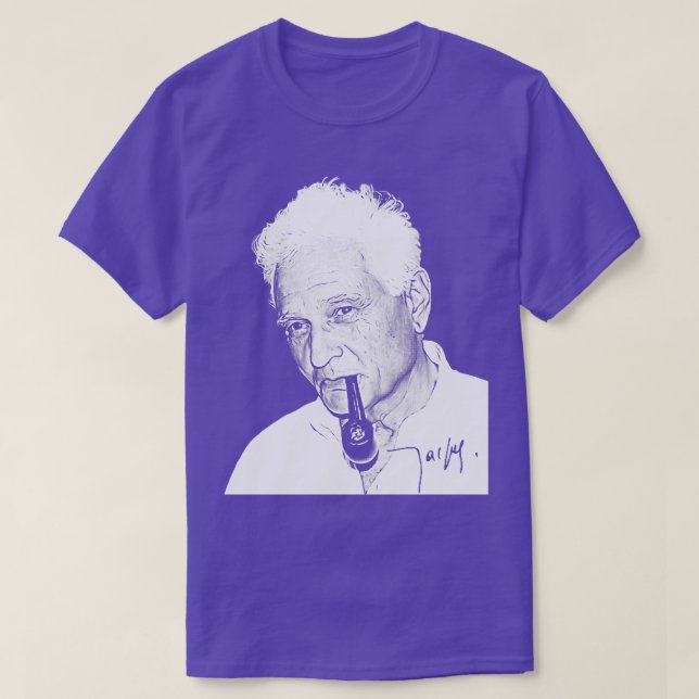 Camiseta Jacques Derrida Filósofo Fan Art Design (Diseño del anverso)
