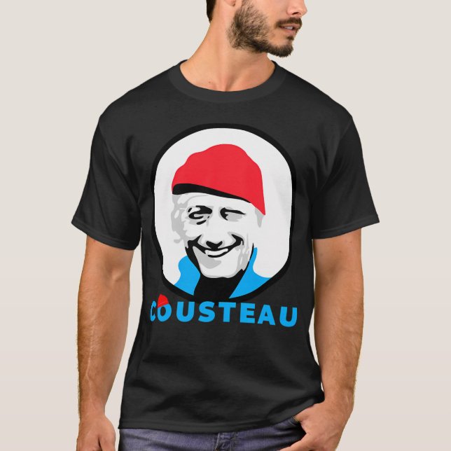 Camiseta Jacques Yves Cousteau (Anverso)