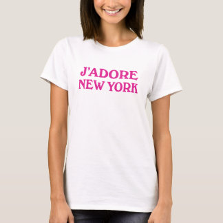 Camiseta J'adore New York