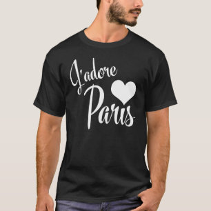 Camiseta J'Adore París - amor París de I