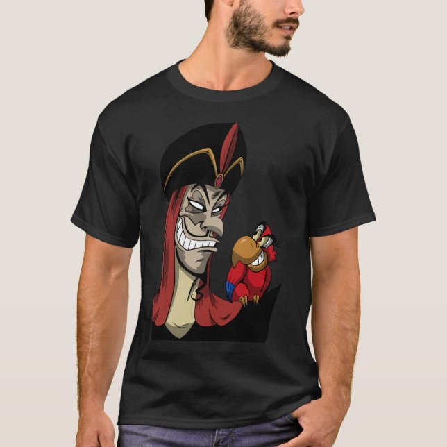 Camiseta Jafar e Iago Classic T-Shirt (Anverso)