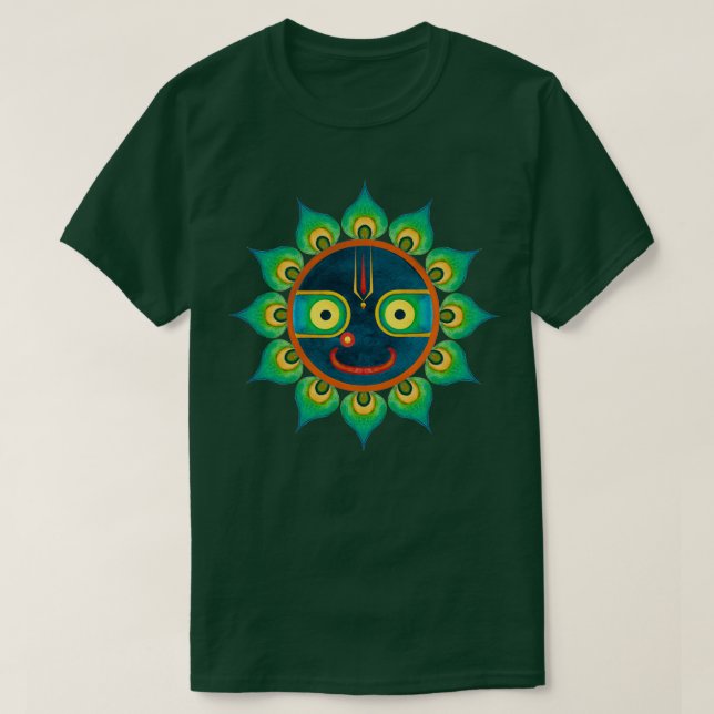 CAMISETA JAGANNATH MANDALA LORD DEL UNIVERSO (Diseño del anverso)