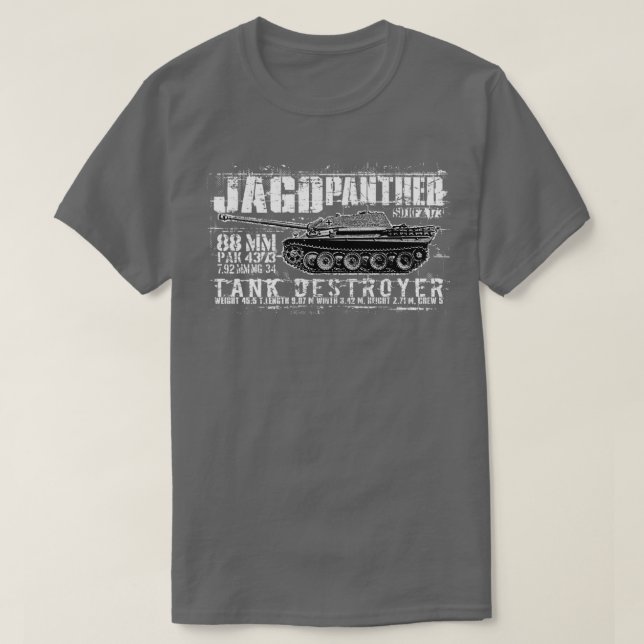 Camiseta Jagdpanther 1 (Diseño del anverso)