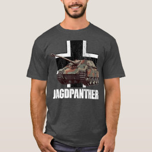 Camiseta Jagdpanther Hundiendo a Panther Tank Alemán