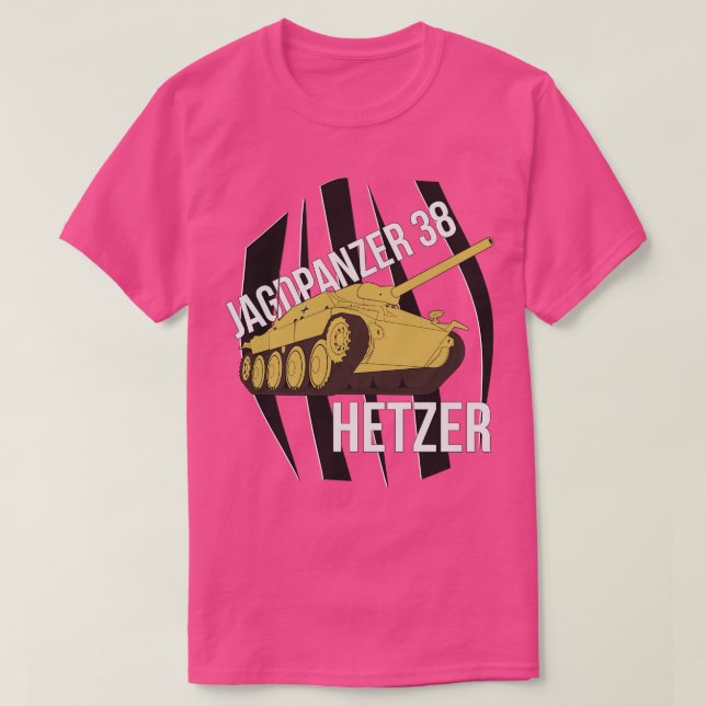 Camiseta Jagdpanzer 38 Hetzer (Diseño del anverso)