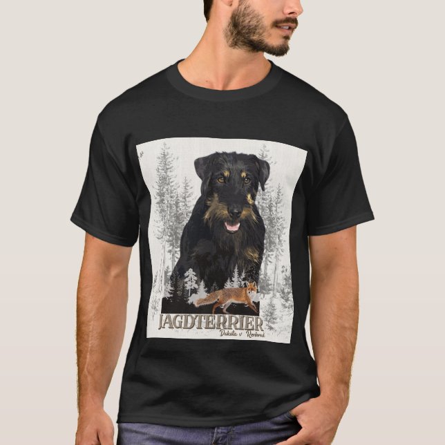 Camiseta Jagdterrier Dakota v. Renbrad Faux Canvas Print Ac (Anverso)