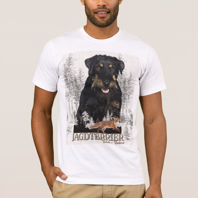 Camiseta Jagdterrier Dakota v. Renbrad Faux Canvas Print Ac (Anverso)