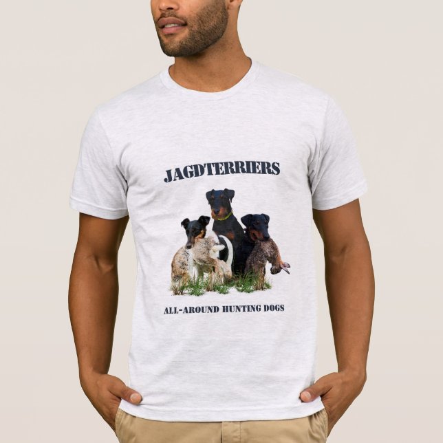 Camiseta Jagdterrier Flask T-Shirt (Anverso)