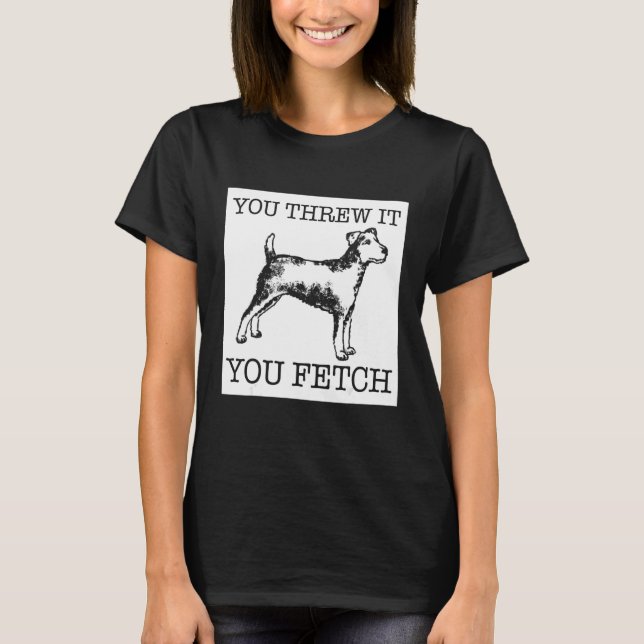 Camiseta Jagdterrier funny dog lover gift (Anverso)