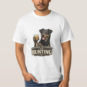 Camiseta Jagdterrier Perro Divertido de Caza