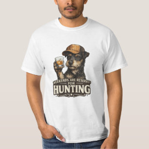Camiseta Jagdterrier Perro Divertido de Caza