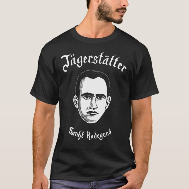 Camiseta Jägerstätter — Sankt Radegund (Anverso)