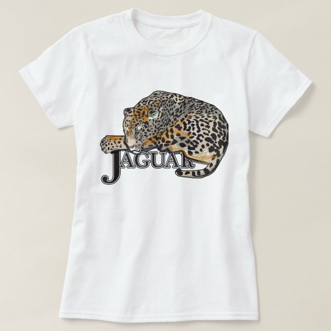 Camiseta Jaguar (Diseño del anverso)