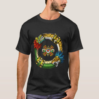 Camiseta Jaguar Azteca Quetzalcoatl