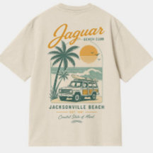 Camiseta Jaguar Beach Club Jacksonville Florida Re