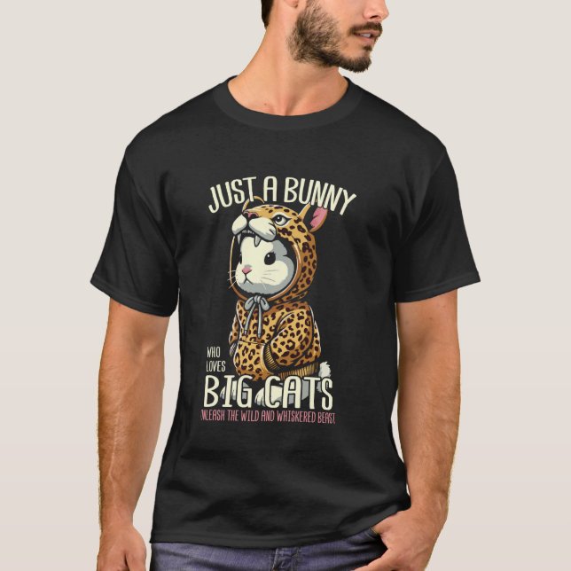 Camiseta Jaguar Bunny Leopard Rabbit (Anverso)