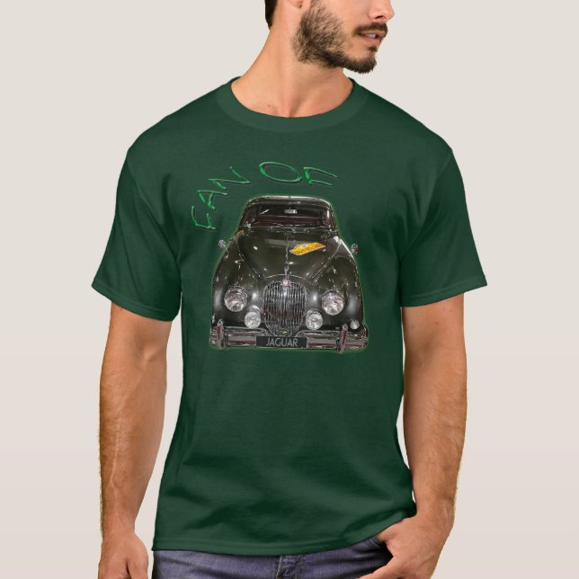 Camiseta Jaguar del vintage (texto del cambio) (Anverso)