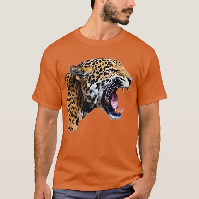 Camiseta Jaguar - Gato salvaje (Anverso)