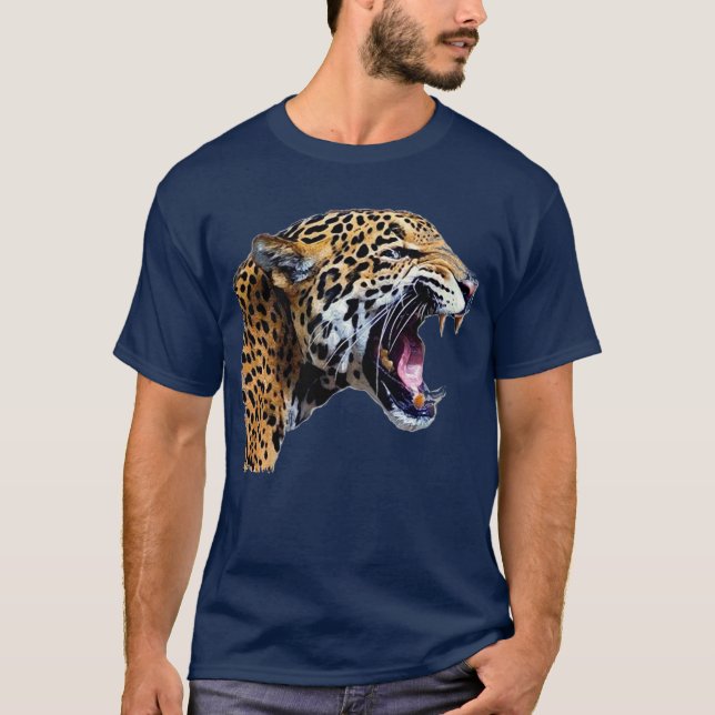 Camiseta Jaguar - Gato salvaje (Anverso)