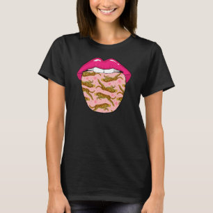 Camiseta Jaguar Lips Wildlife Animal Big Cat Jaguar