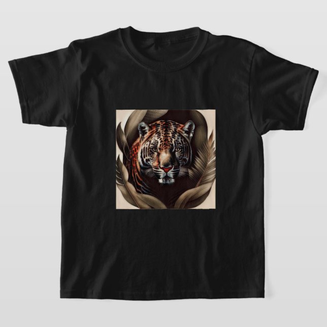 Camiseta Jaguar Majestuoso - Rey De La Selva (Distribución)