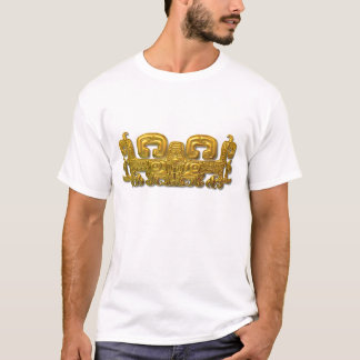 Camiseta Jaguar maya - oro