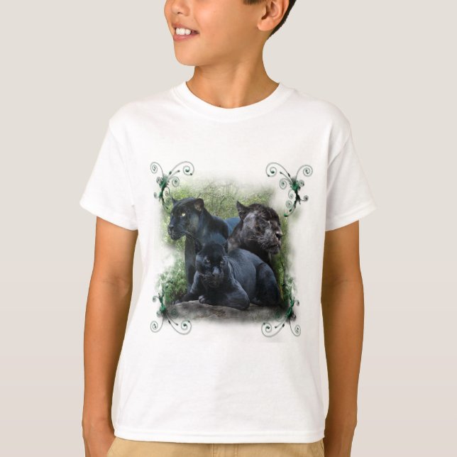 Camiseta Jaguar negro (Anverso)