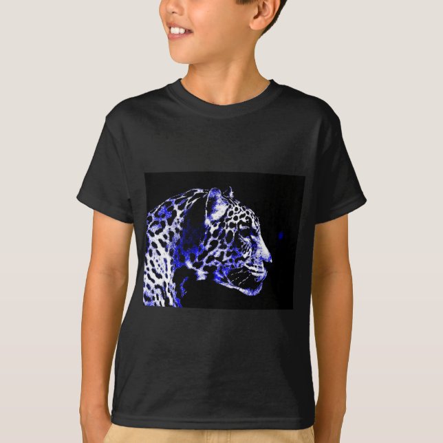 Camiseta Jaguar nocturno (Anverso)