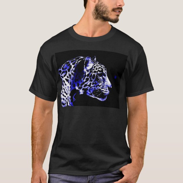 Camiseta Jaguar nocturno (Anverso)