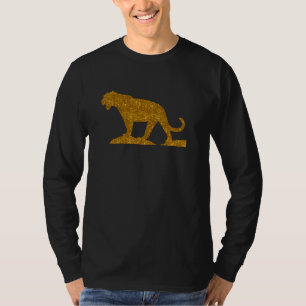 Camiseta Jaguar Para Mujeres Chica Panther Animal
