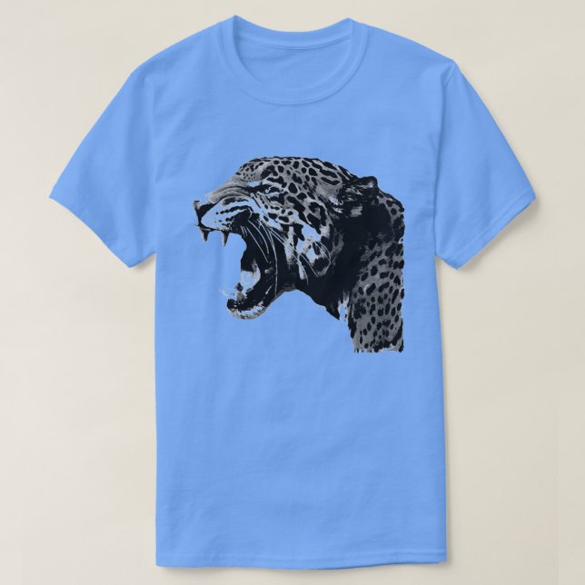 Camiseta Jaguar Roaring (Diseño del anverso)