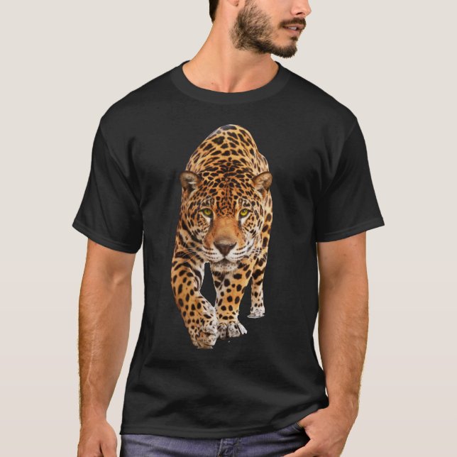 Camiseta Jaguar Sticker  (Anverso)