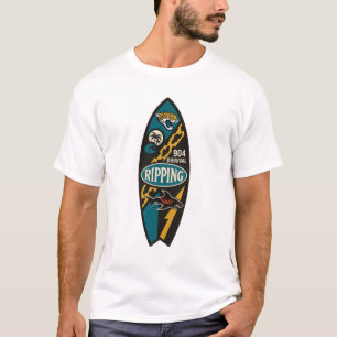 Camiseta Jaguar Surfing RIPPING