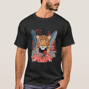 Camiseta Jaguar Tropical Animal Love Cats