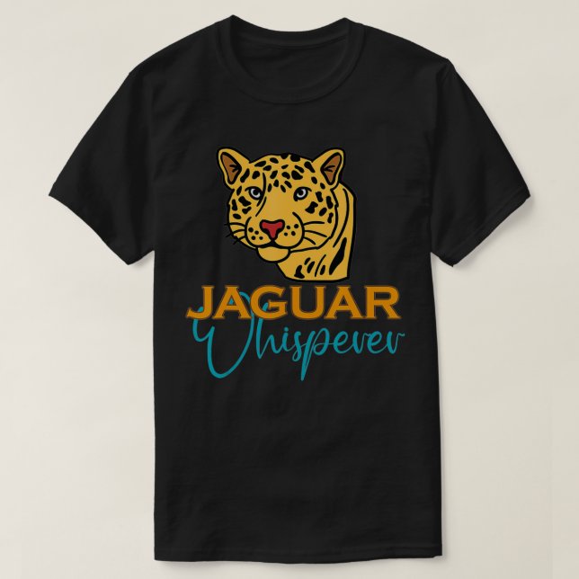 Camiseta jaguar whisperer animal jaguar (Diseño del anverso)