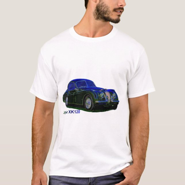 Camiseta Jaguar XK120 (Anverso)