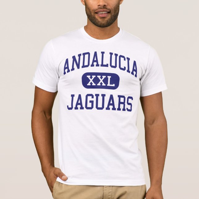 Camiseta Jaguares Phoenix media Arizona de Andalucía (Anverso)