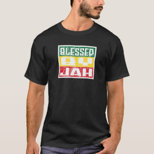Camiseta Jah Bendice Rasta Raggae Ragga Raíces Dios Rasta