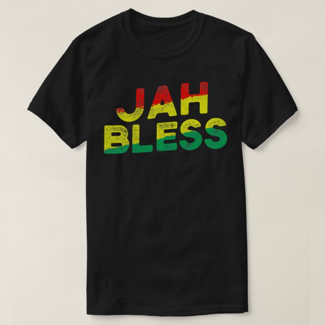 Camiseta Jah desacredita las raíces jamaiquinas Rasta Rasta (Diseño del anverso)