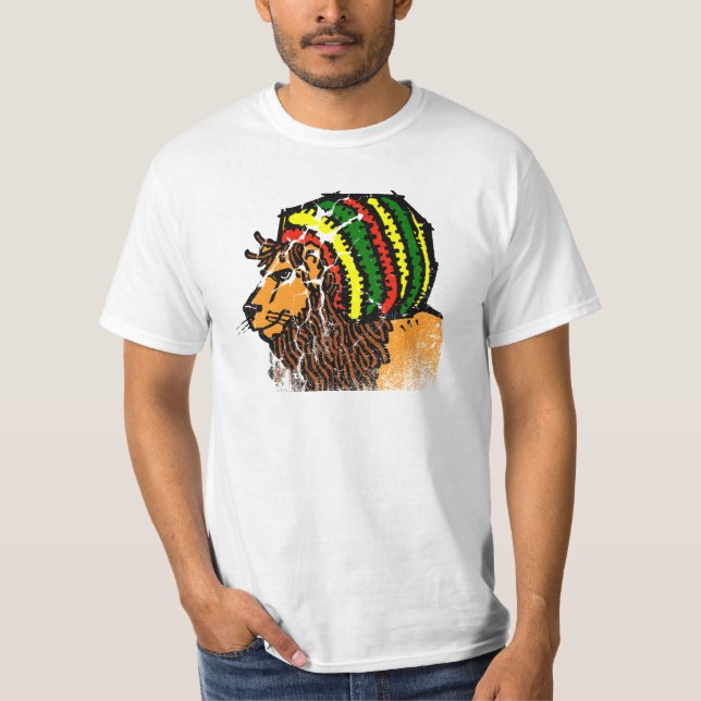Camiseta Jah King Vintage (Anverso)
