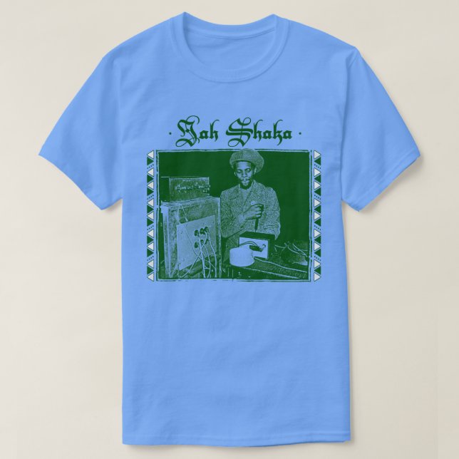 Camiseta Jah Shaka (Diseño del anverso)