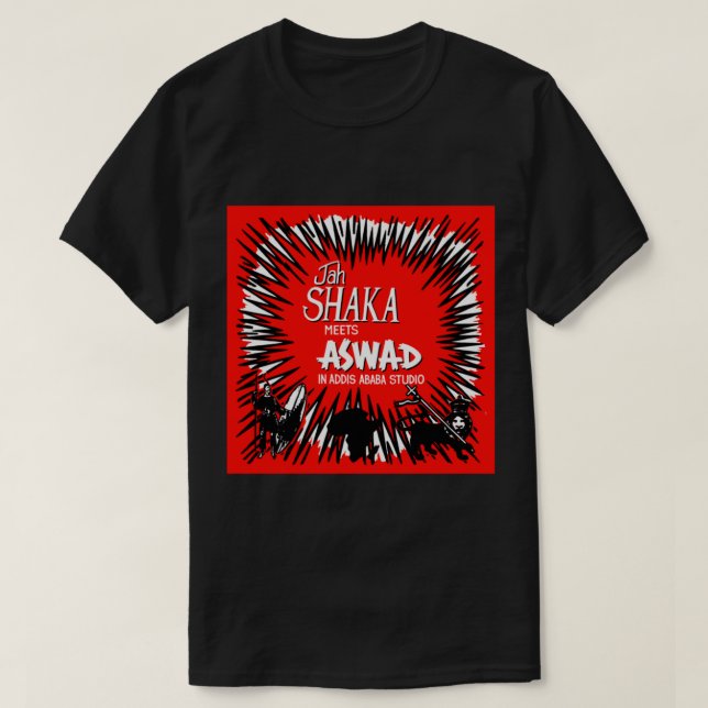 Camiseta Jah Shaka Meets Aswad In Addis Ababa Studio Classi (Diseño del anverso)