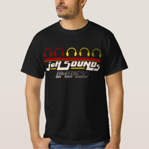Camiseta Jah suena música reggae auriculares