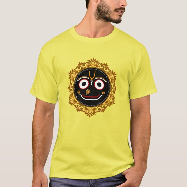 Camiseta Jai Jagannath - Krishna art T-Shirt (Anverso)